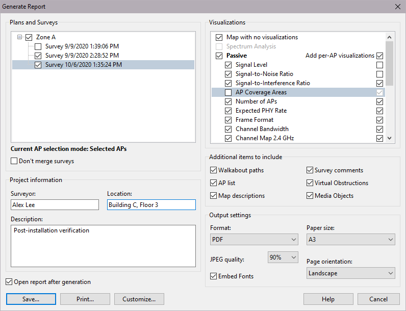 Wi-Fi Planning, Site Survey & Heatmap Software - TamoGraph